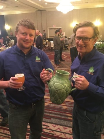 2018 Chinook Cup champs Keepsake Trophy (received at 2019 awards)